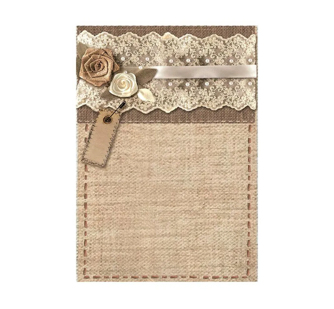 Stamperia Decoupage|Seidenpapier & Strohseide>Motiv-Strohseide Backgrounds "Old Lace"