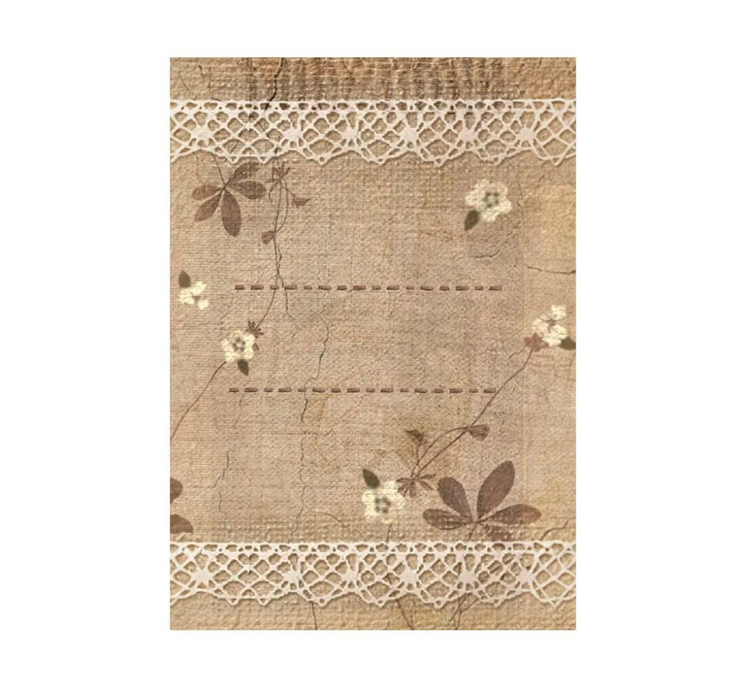Stamperia Decoupage|Seidenpapier & Strohseide>Motiv-Strohseide Backgrounds "Old Lace"