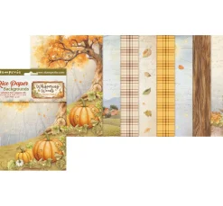 Stamperia Decoupage|Seidenpapier & Strohseide>Motiv-Strohseide Backgrounds "Whispering Woods"