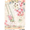 Ciao Bella Decoupage|Seidenpapier & Strohseide>Motiv-Strohseide "Beauty in Bloom"