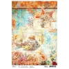 Ciao Bella Decoupage|Seidenpapier & Strohseide>Motiv-Strohseide "Coral Reef - Coral Reef"