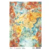 Ciao Bella Decoupage|Seidenpapier & Strohseide>Motiv-Strohseide "Coral Reef - Oxidierung"