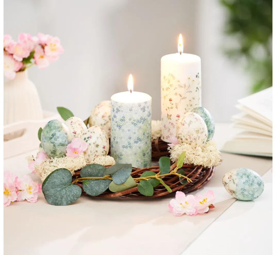 Ciao Bella Decoupage|Seidenpapier & Strohseide>Motiv-Strohseide "Flower Shop - Delights Garden"