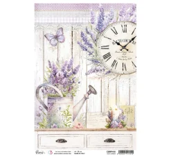 Ciao Bella Decoupage|Seidenpapier & Strohseide>Motiv-Strohseide "Morning in Provence - Cozy Corner"
