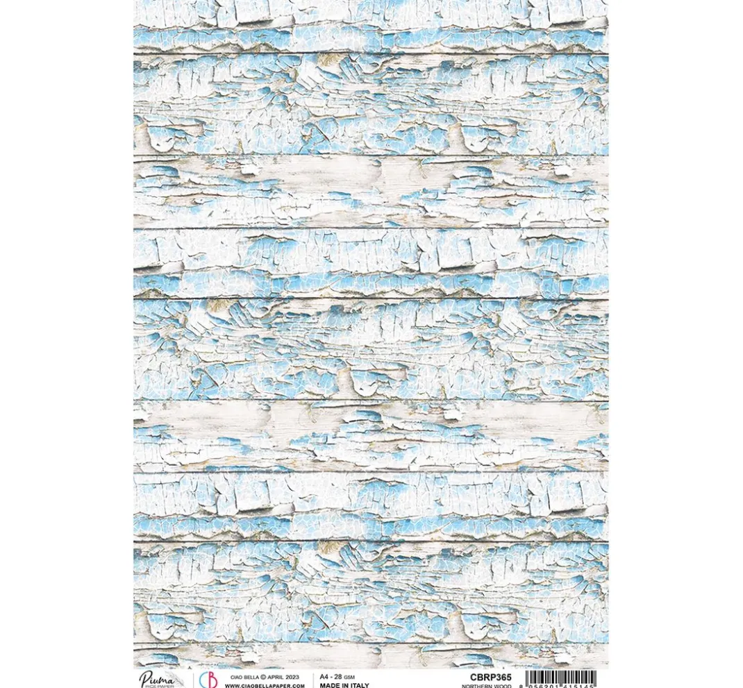 Ciao Bella Decoupage|Seidenpapier & Strohseide>Motiv-Strohseide "Nothern Wood"