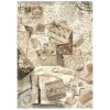 Stamperia Decoupage|Seidenpapier & Strohseide>Motiv-Strohseide "Old Lace"