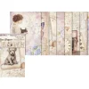Stamperia Decoupage|Seidenpapier & Strohseide>Motiv-Strohseiden Sortiment "Quiet Days"