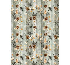 Ciao Bella Seidenpapier & Strohseide|Decoupage>Motiv-Strohseiden Sortiment "Cosy Christmas", 8er-Set