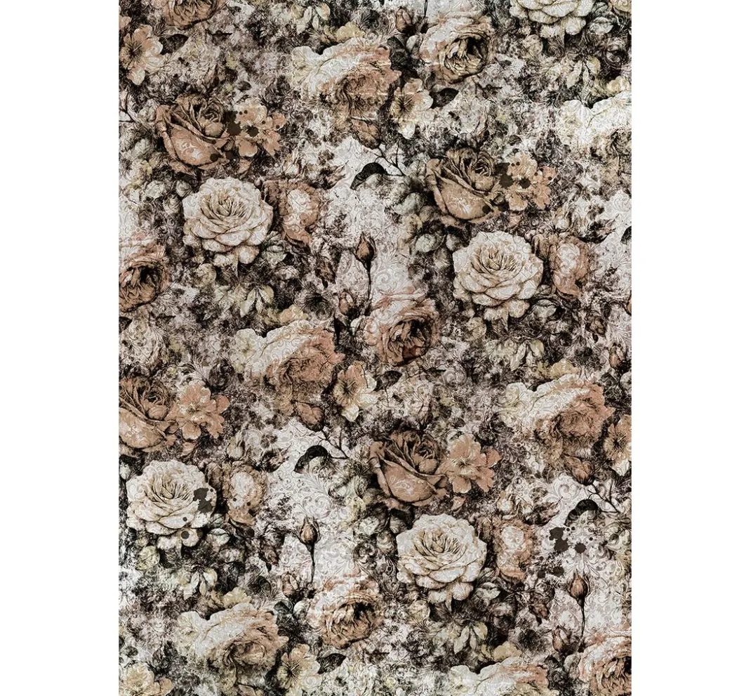 Ciao Bella Decoupage|Seidenpapier & Strohseide>Motiv-Strohseiden Sortiment "Dark Akademia", 8er-Set