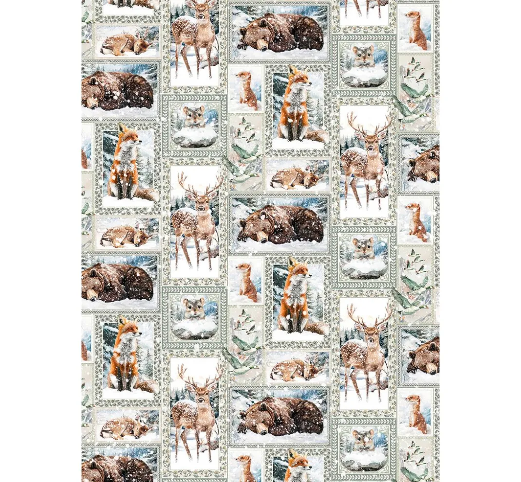 Ciao Bella Seidenpapier & Strohseide|Decoupage>Motiv-Strohseiden Sortiment "Forest Tales", 8er-Set