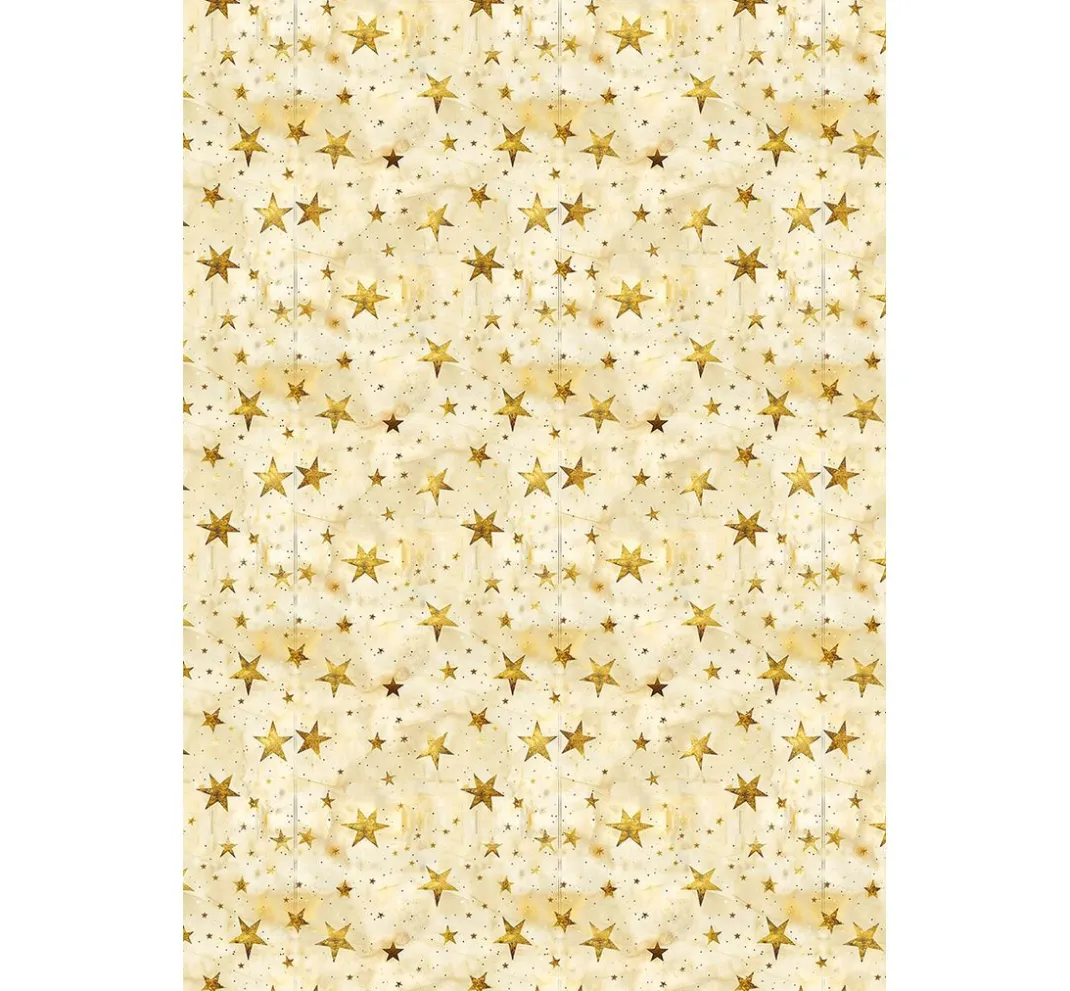 Ciao Bella Decoupage|Seidenpapier & Strohseide>Motiv-Strohseiden-Sortiment "Celestial", 4er-Set