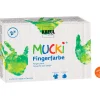 Kinder Kreul Kinder Fingerfarbe|Fingerfarbe>MUCKI Fingerfarbe, 6er-Set, à 150 ml