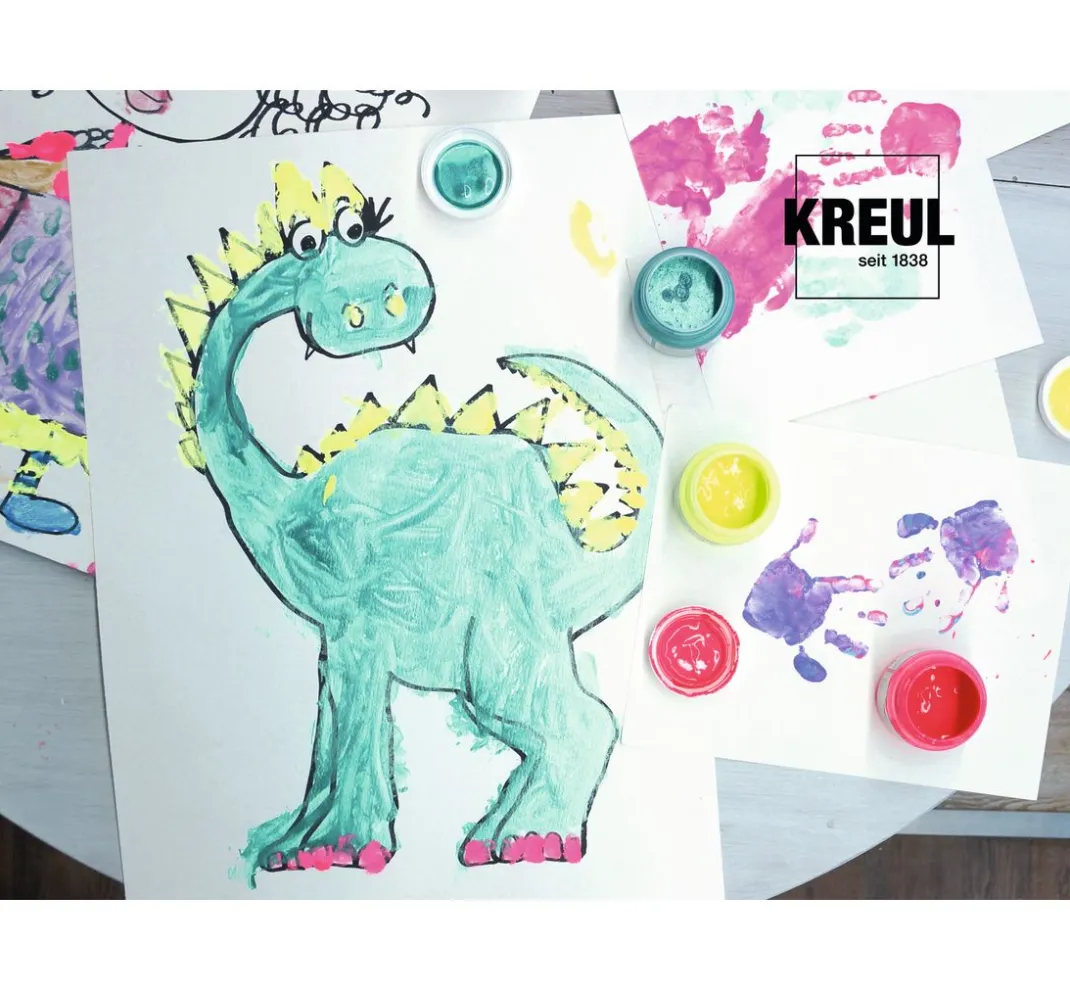 Kinder Kreul Kinder Fingerfarbe|Fingerfarbe>MUCKI Funkel-Fingerfarbe