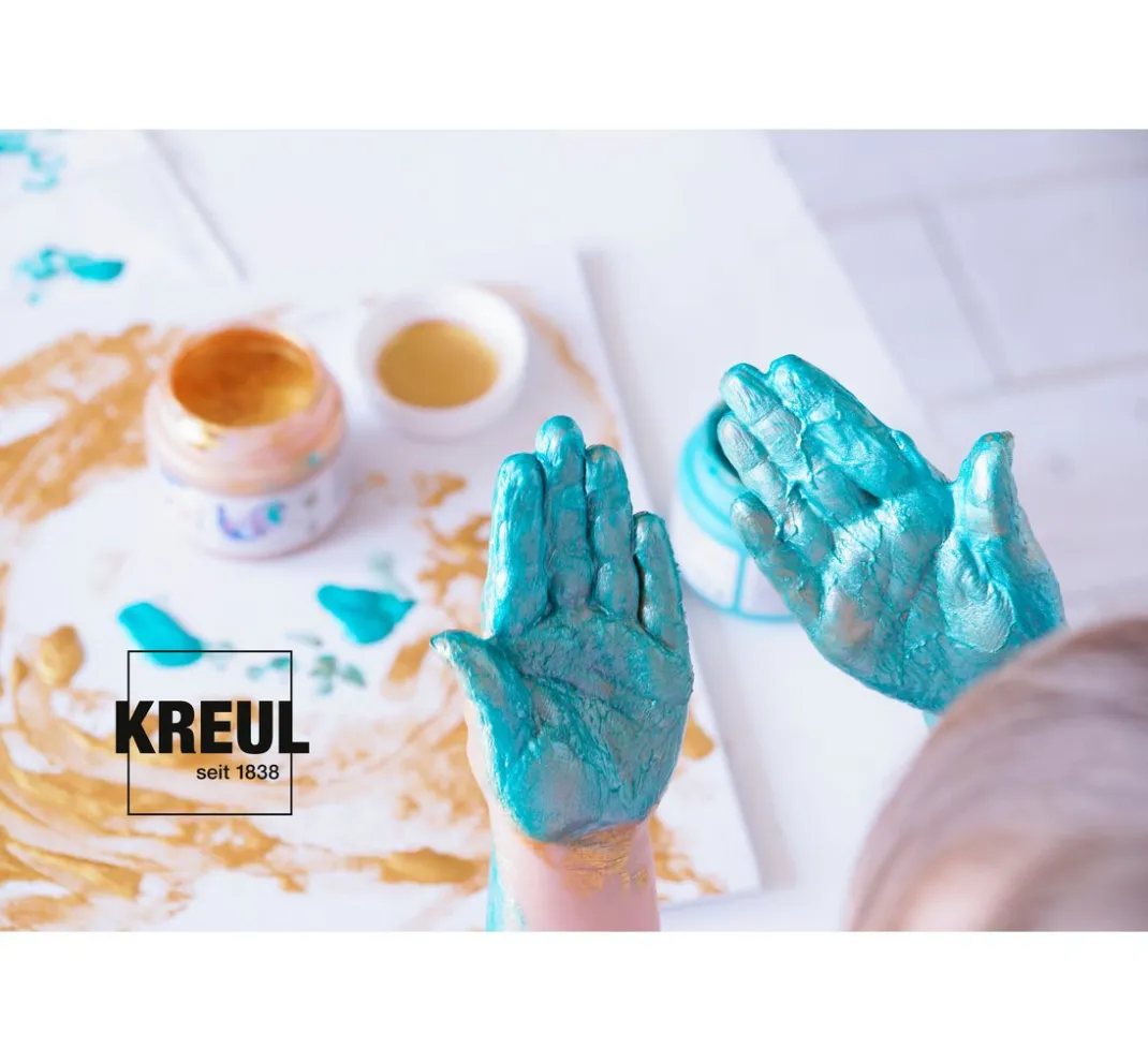 Kinder Kreul Kinder Fingerfarbe|Fingerfarbe>MUCKI Funkel-Fingerfarbe