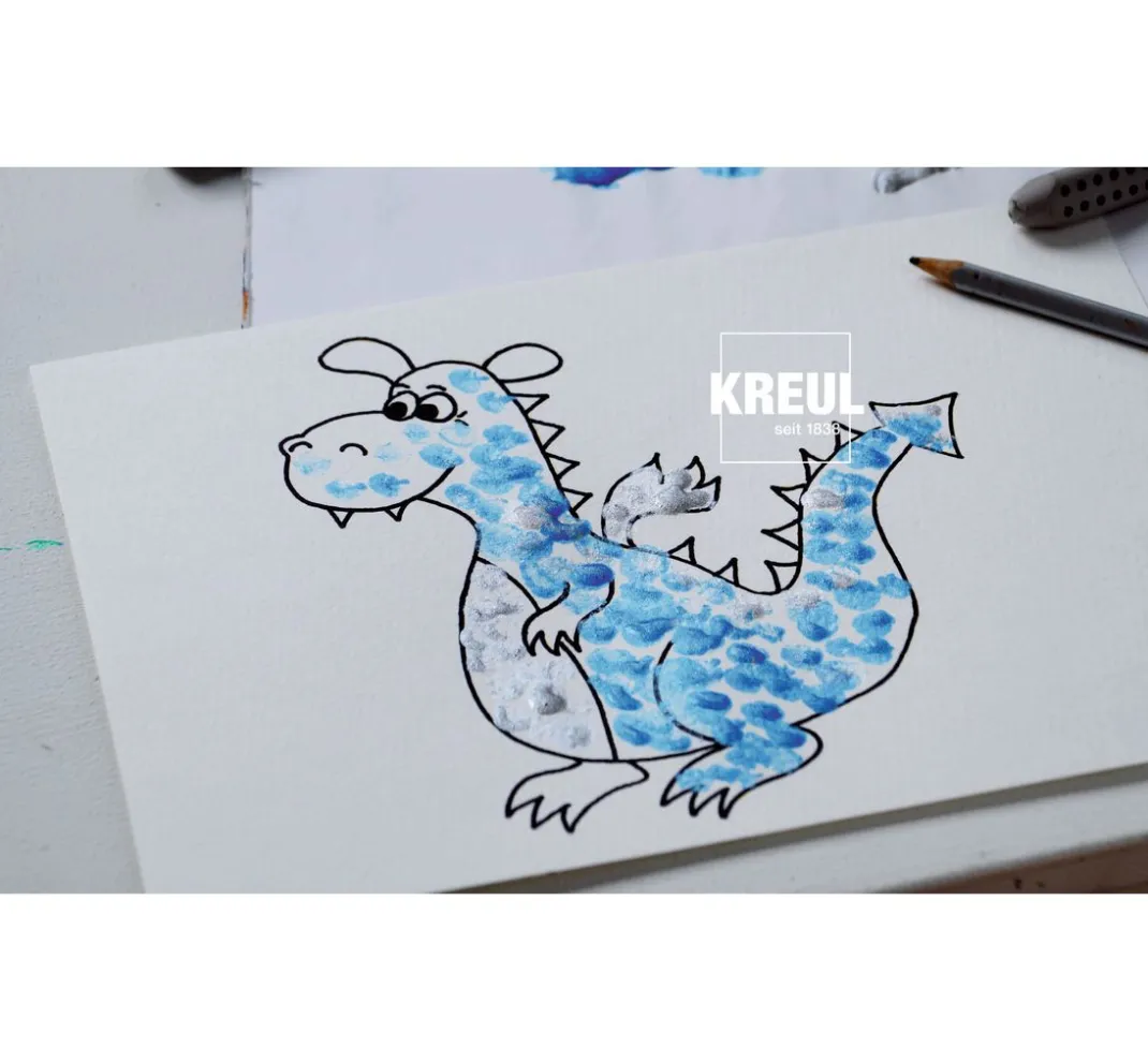 Kinder Kreul Kinder Fingerfarbe|Fingerfarbe>MUCKI Funkel-Fingerfarbe