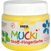 Kinder Kreul Kinder Fingerfarbe|Textilfarbe>MUCKI Stoff-Fingerfarbe, 150 ml