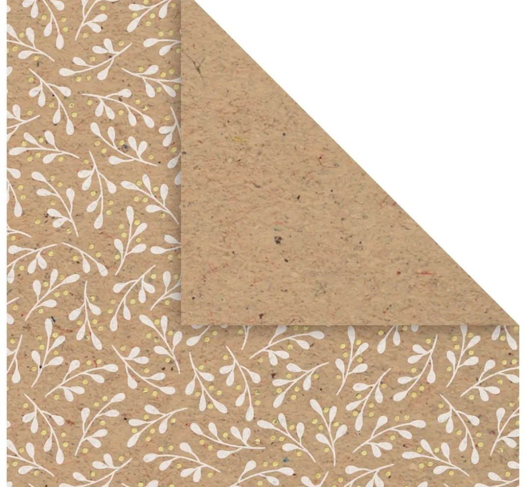 Heyda Tonpapier & Fotokarton|Kraftpapier & -Karton>Naturkarton "Mistel Gold"