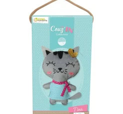 Kinder My Mandarine Näh-Sets|Handarbeit-Sets>Nähset Little Couz'In "Katze Tina"