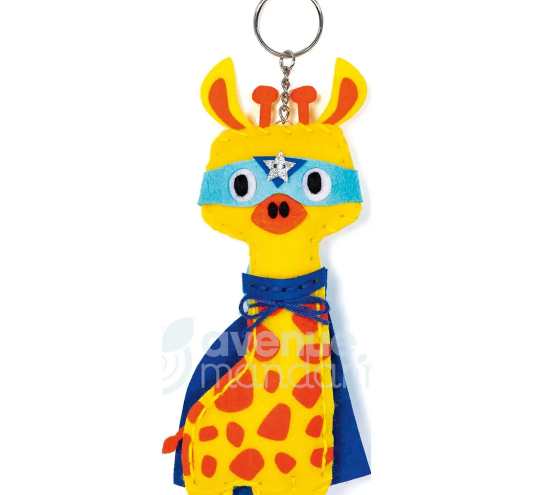 Kinder My Mandarine Näh-Sets|Handarbeit-Sets>Nähset Mini Couz'In "Giraffe Pedro"