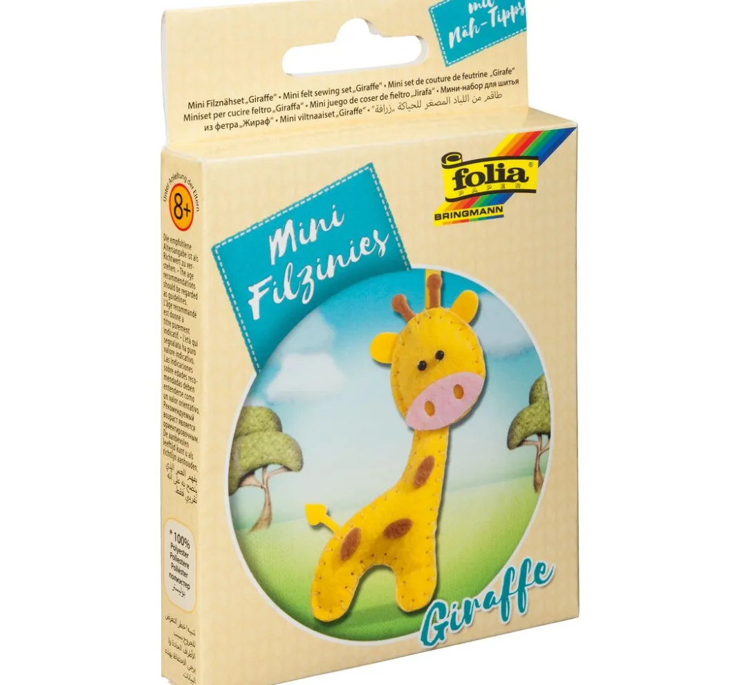 Kinder folia Handarbeit-Sets|Nähsets>Nähset "Mini Filzinies"