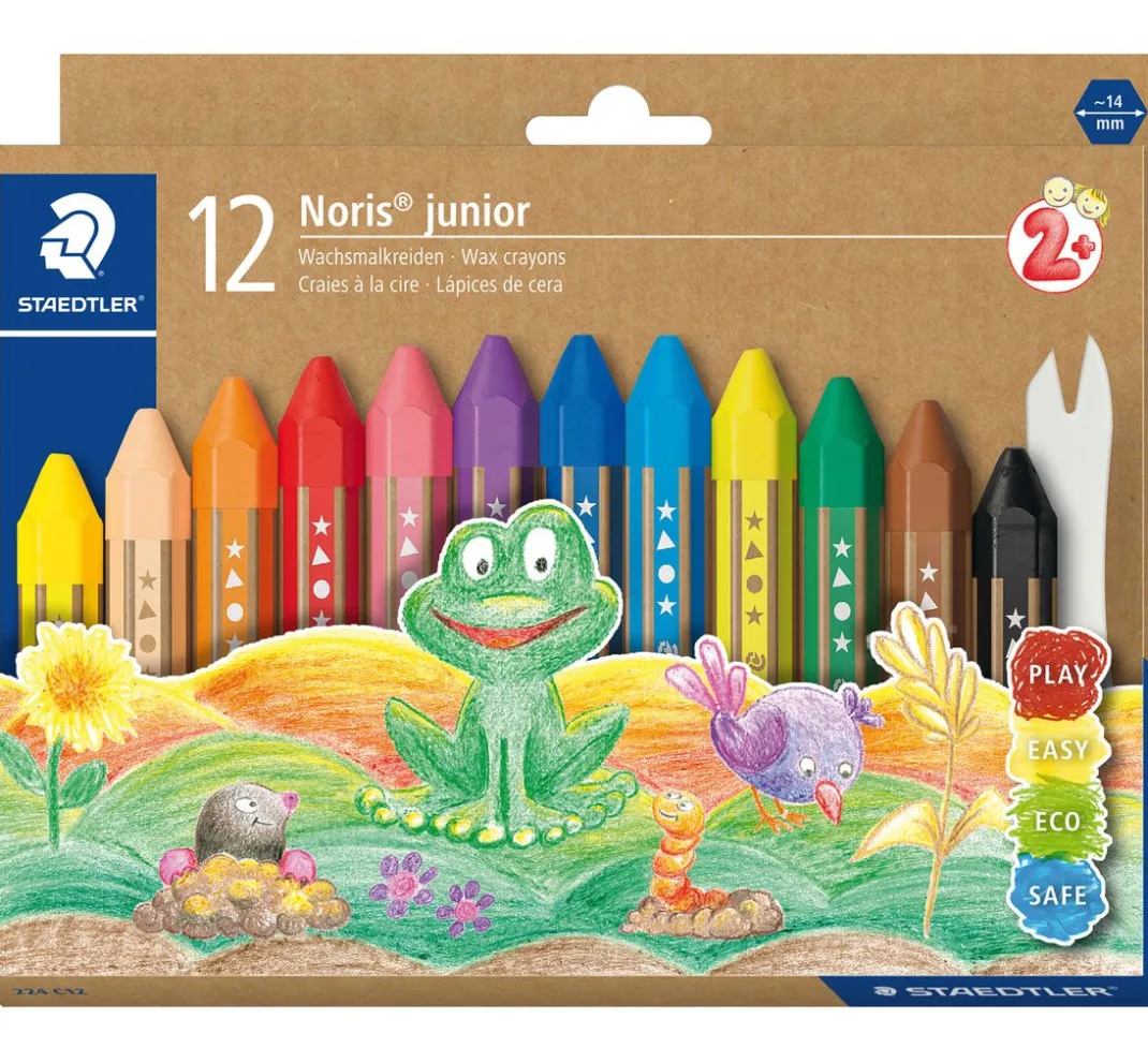 Kinder STAEDTLER Stifte & Marker|Weitere Geschenkideen Für Kinder>Noris junior Wachsmalkreide