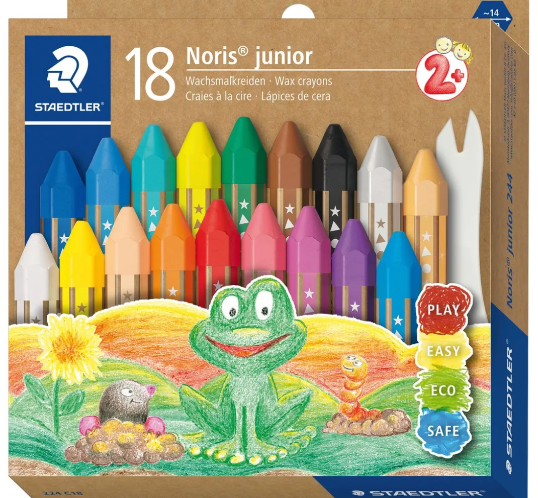 Kinder STAEDTLER Stifte & Marker|Weitere Geschenkideen Für Kinder>Noris junior Wachsmalkreide
