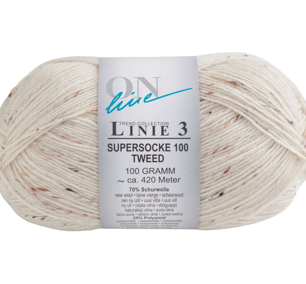 ONline Sockenwolle>Supersocke Tweed, Linie 3