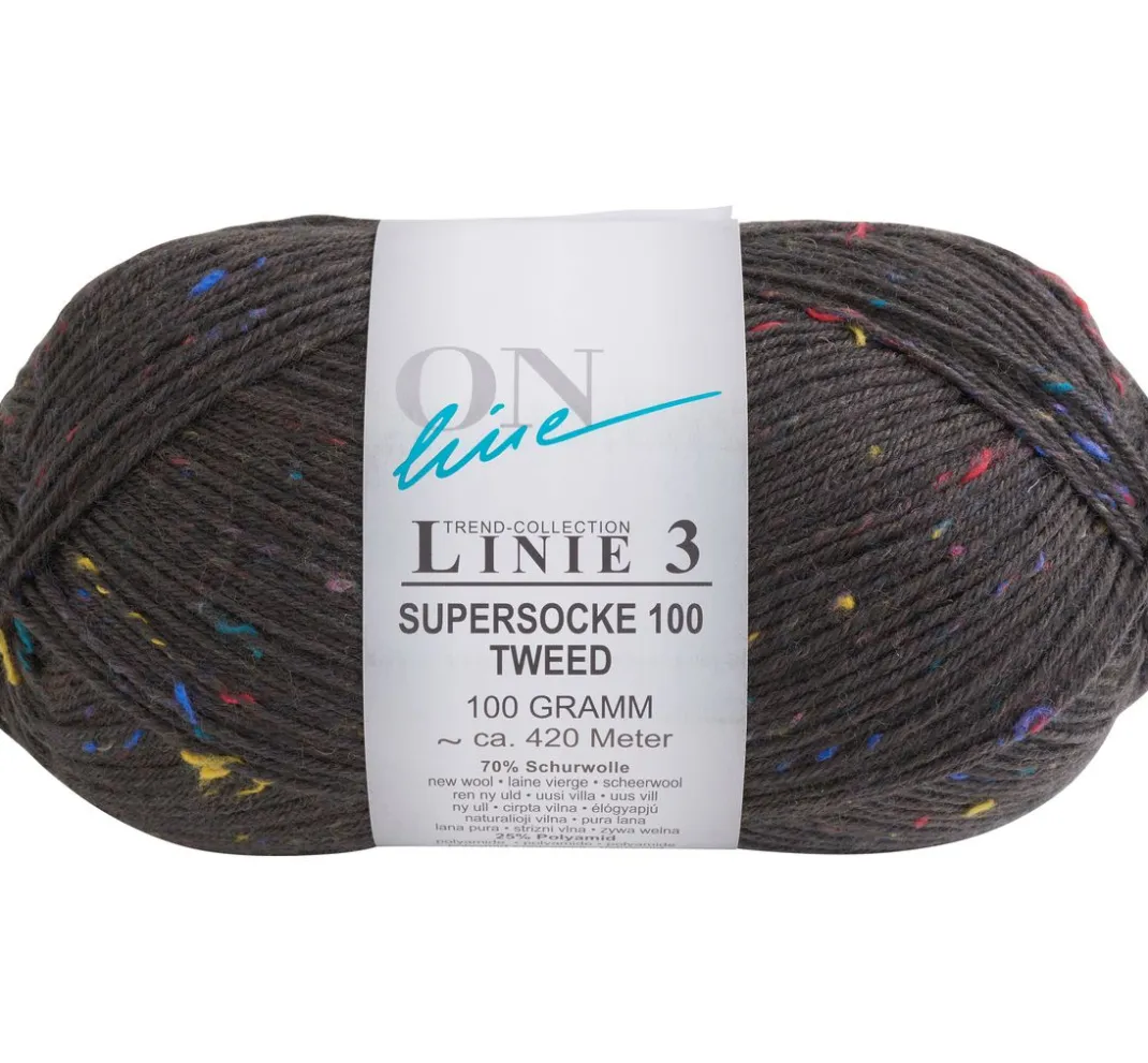 ONline Sockenwolle>Supersocke Tweed, Linie 3
