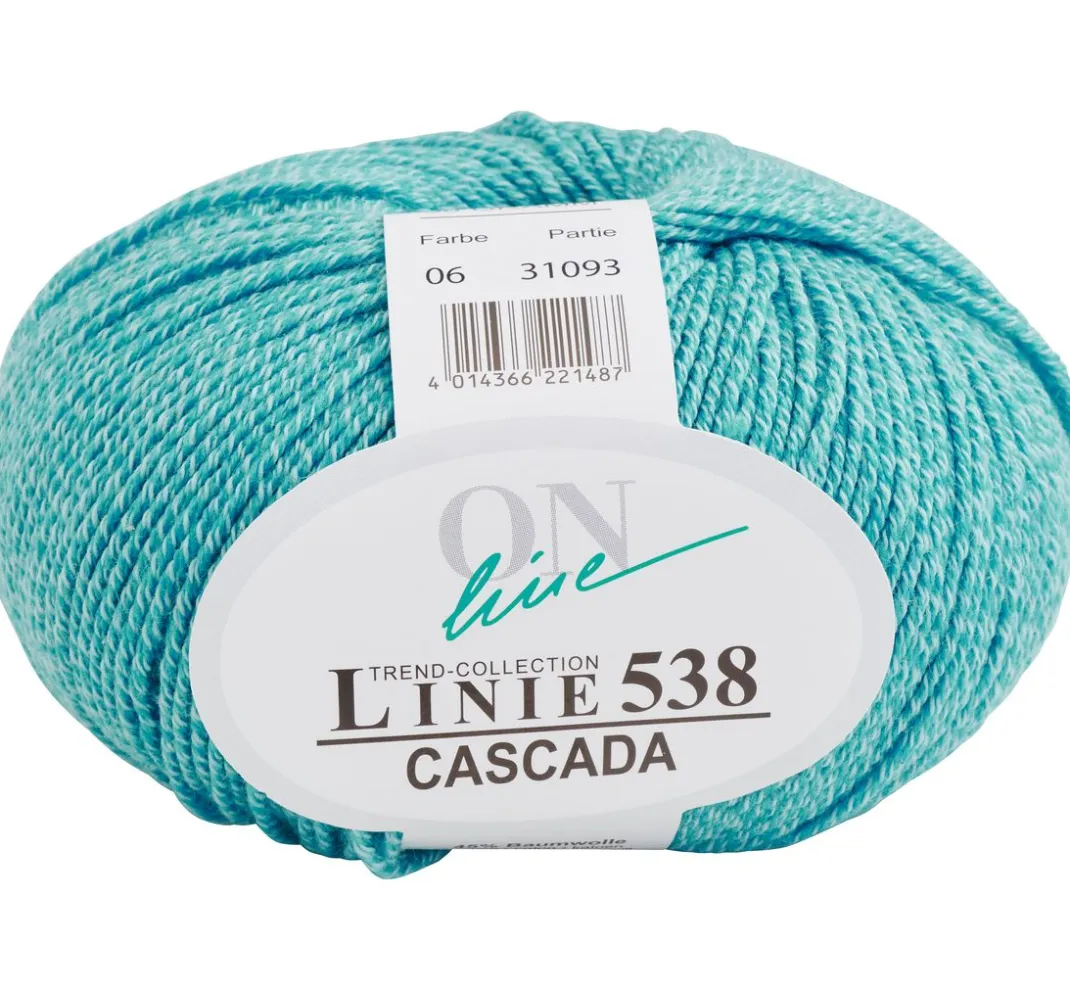 ONline Strickwolle|Häkelgarn>Wolle Cascada, Linie 538