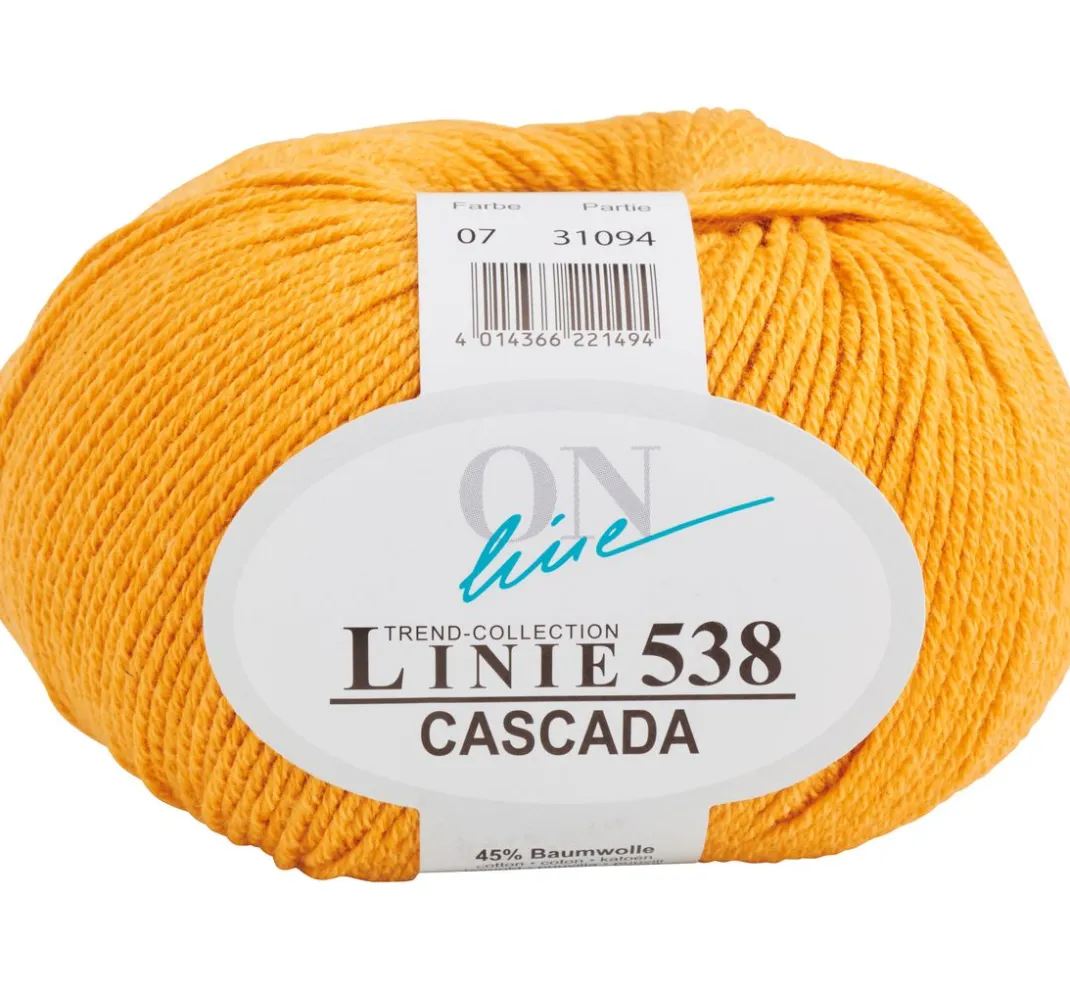 ONline Strickwolle|Häkelgarn>Wolle Cascada, Linie 538