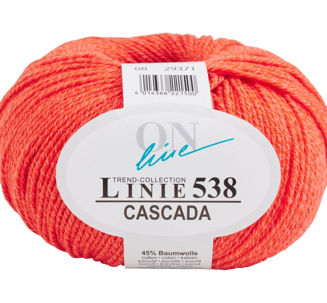 ONline Strickwolle|Häkelgarn>Wolle Cascada, Linie 538