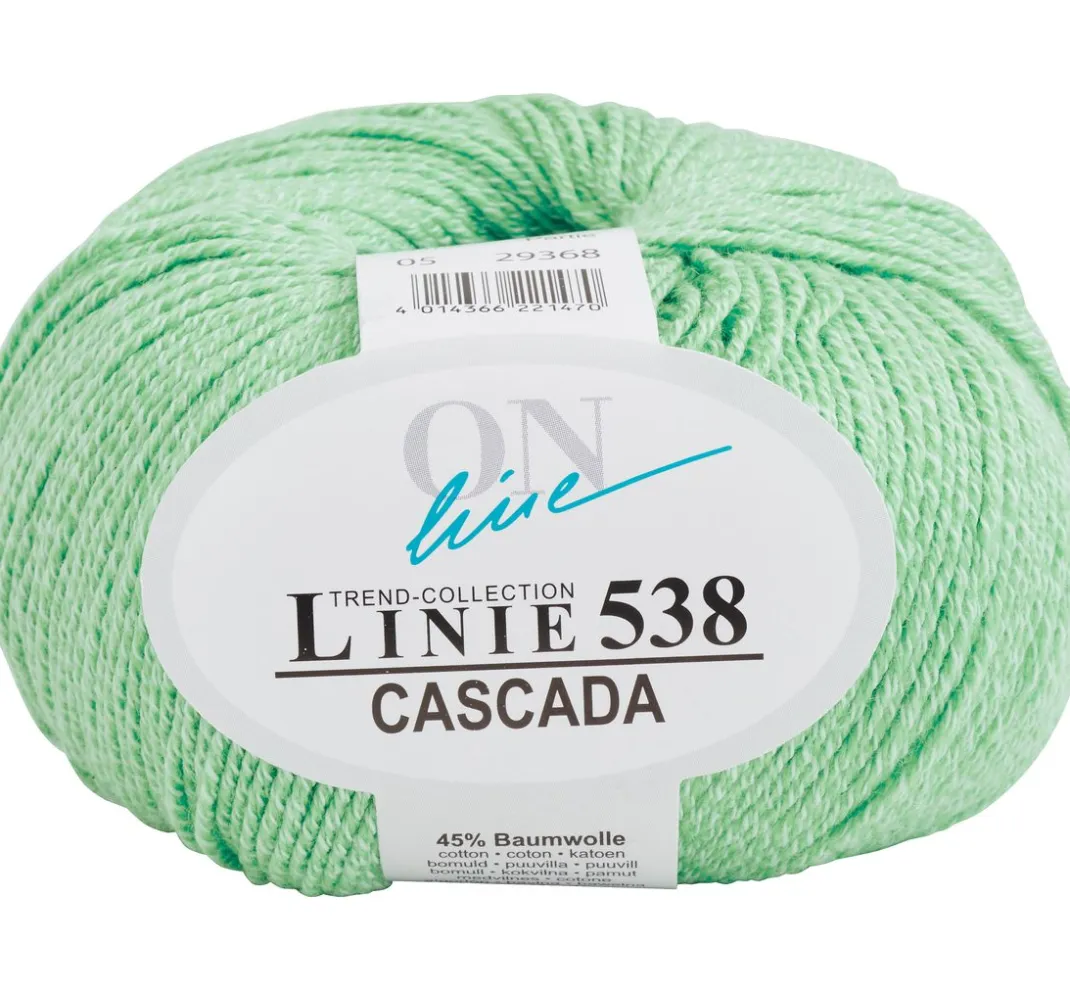 ONline Strickwolle|Häkelgarn>Wolle Cascada, Linie 538