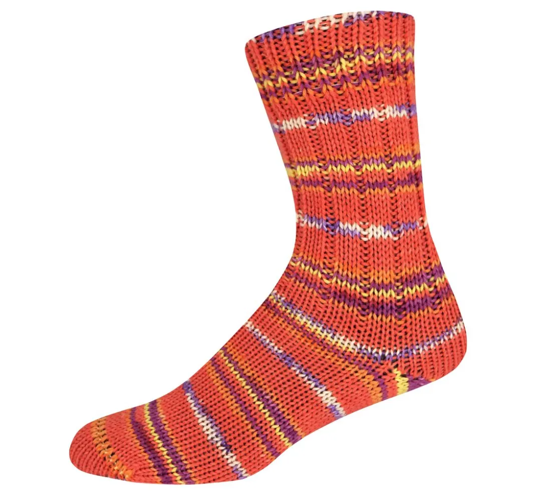 ONline Effektwolle|Farbverlaufsgarn>Wolle "Supersocke Merino Color, Sortierung 368"