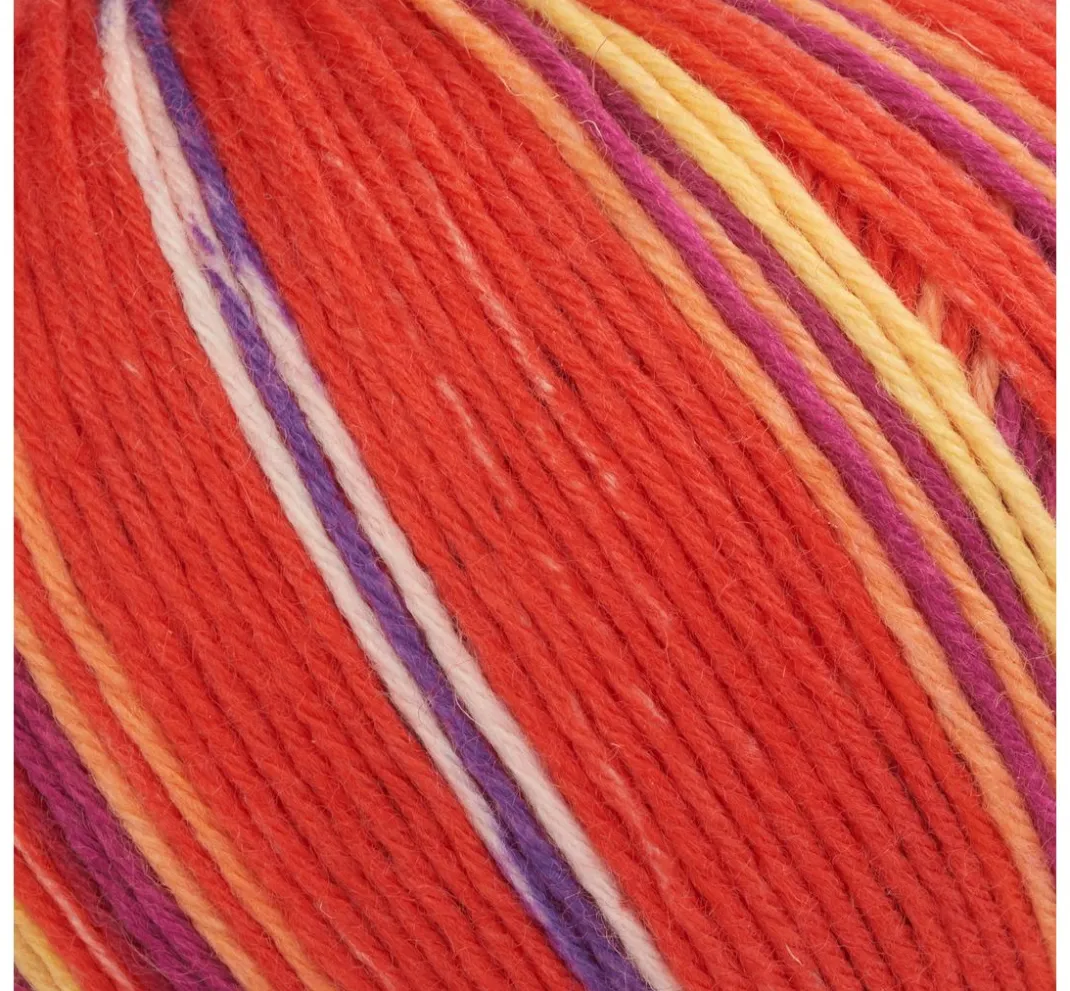 ONline Effektwolle|Farbverlaufsgarn>Wolle "Supersocke Merino Color, Sortierung 368"