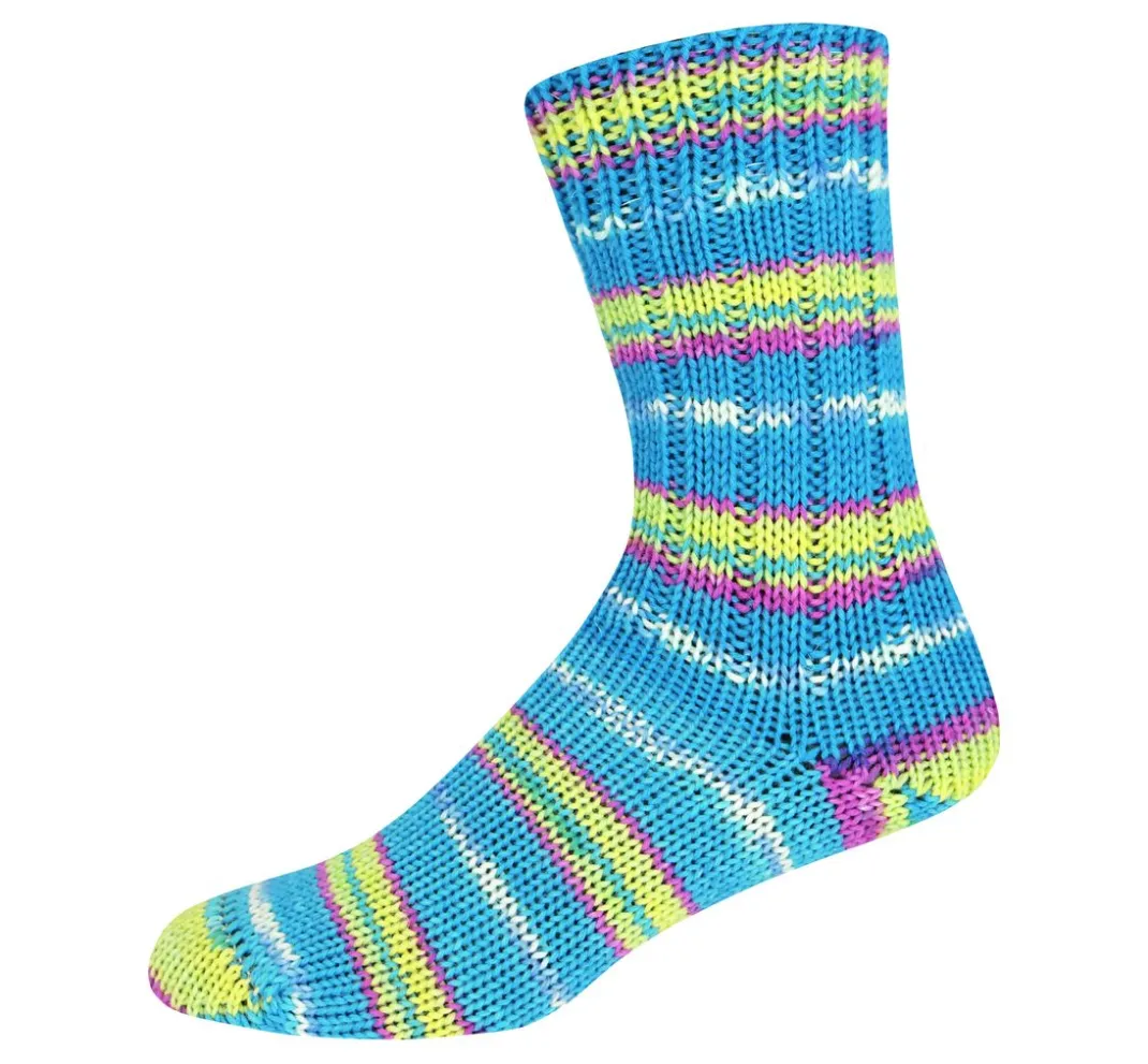 ONline Effektwolle|Farbverlaufsgarn>Wolle "Supersocke Merino Color, Sortierung 368"