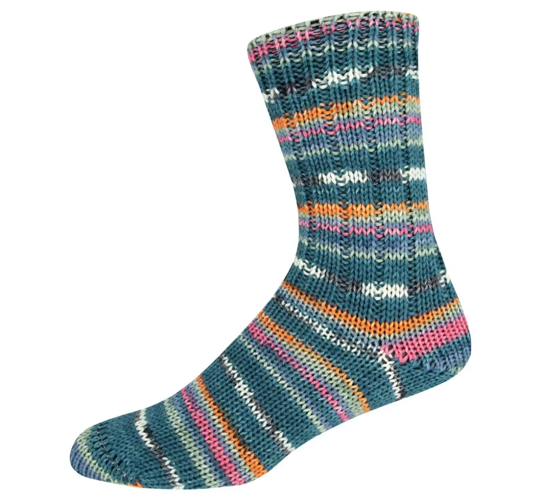 ONline Effektwolle|Farbverlaufsgarn>Wolle "Supersocke Merino Color, Sortierung 368"