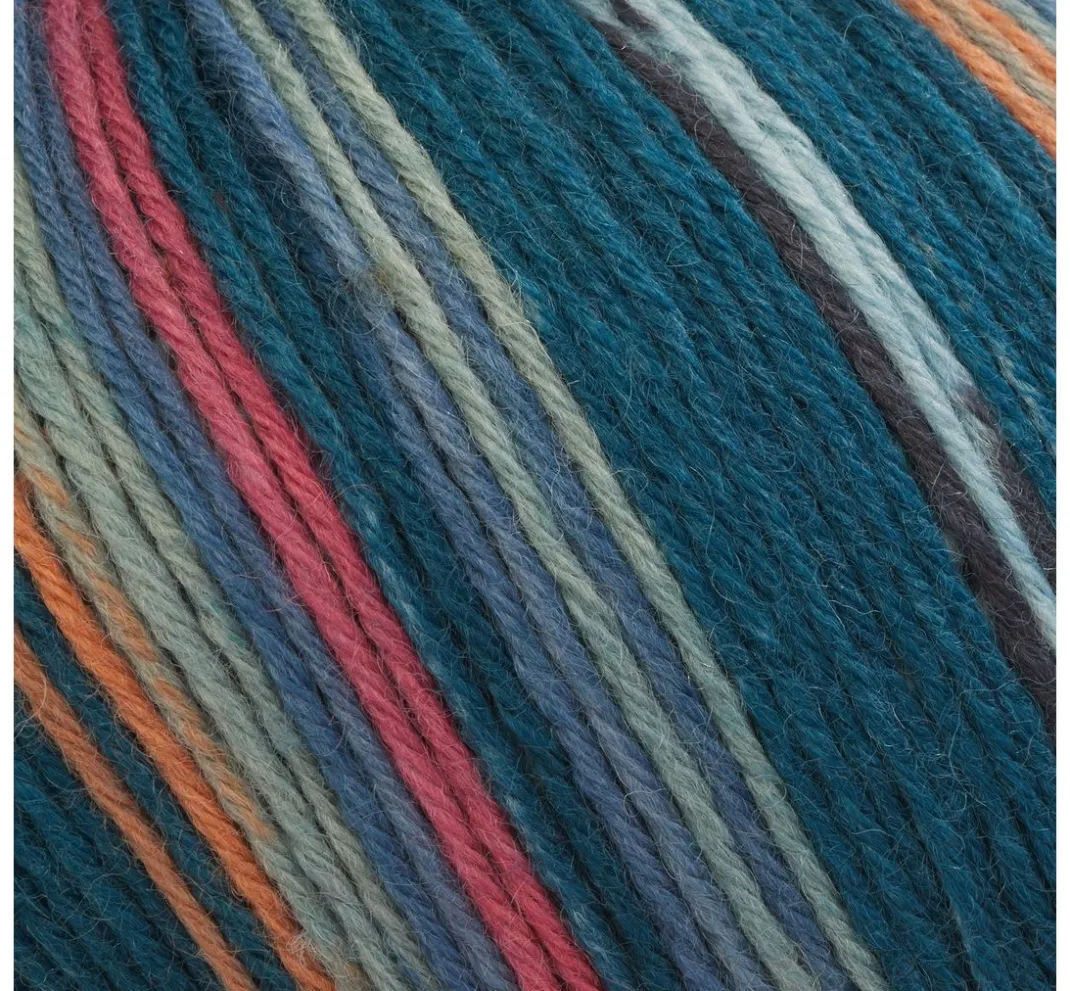 ONline Effektwolle|Farbverlaufsgarn>Wolle "Supersocke Merino Color, Sortierung 368"