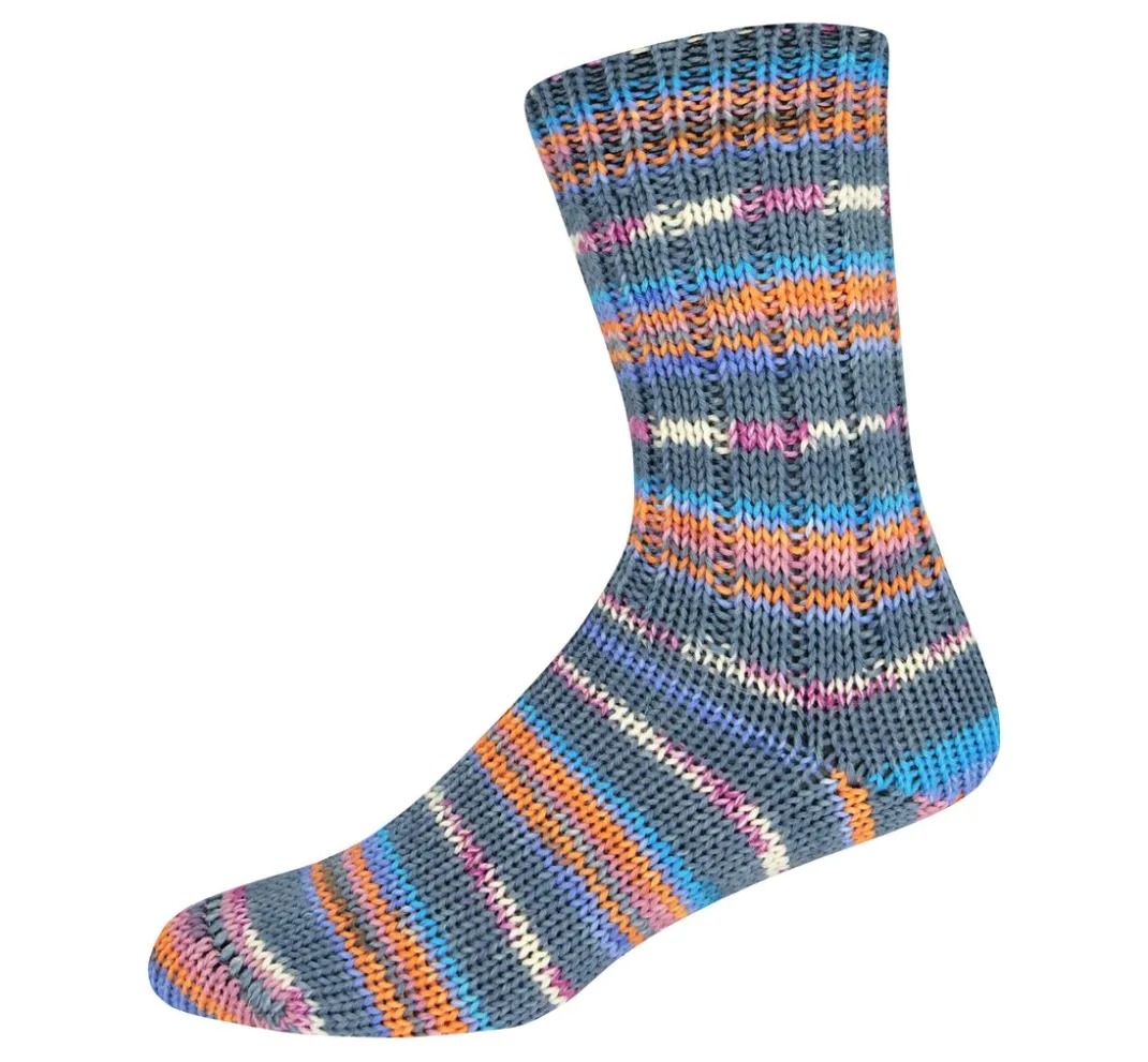 ONline Effektwolle|Farbverlaufsgarn>Wolle "Supersocke Merino Color, Sortierung 368"