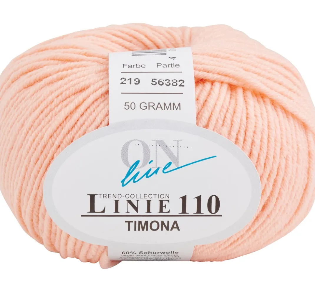 ONline Merinowolle|Stricken>Wolle Timona uni, Linie 110
