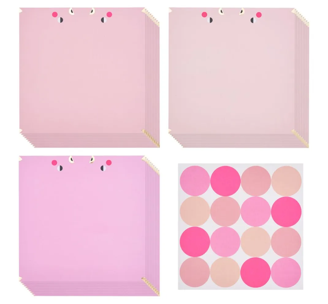 Rico Design Origami & Papier Falten|Papier-Bastelsets>Origami "Glücksschweinchen"