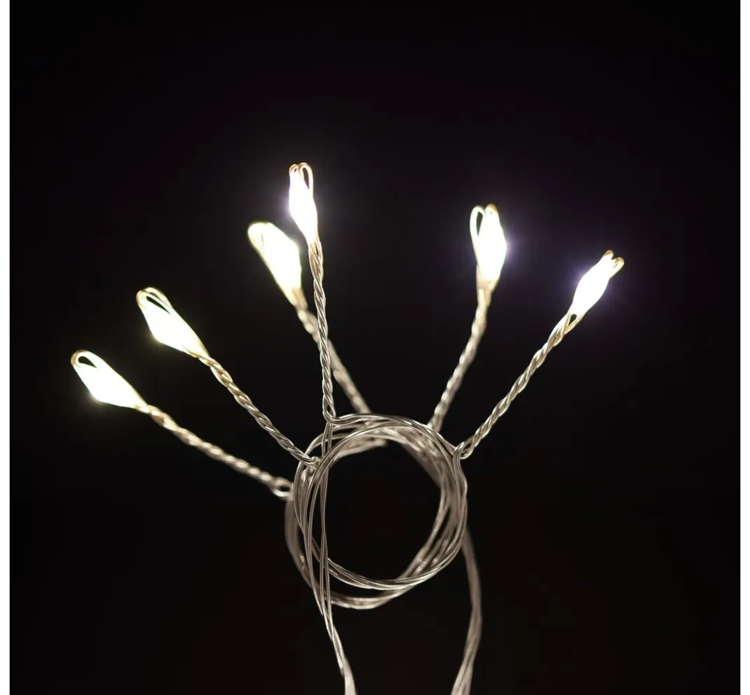 ohne Marke Lichterketten>Outdoor LED-Lichterkette mit Timer 6/18Std., 80 LEDs