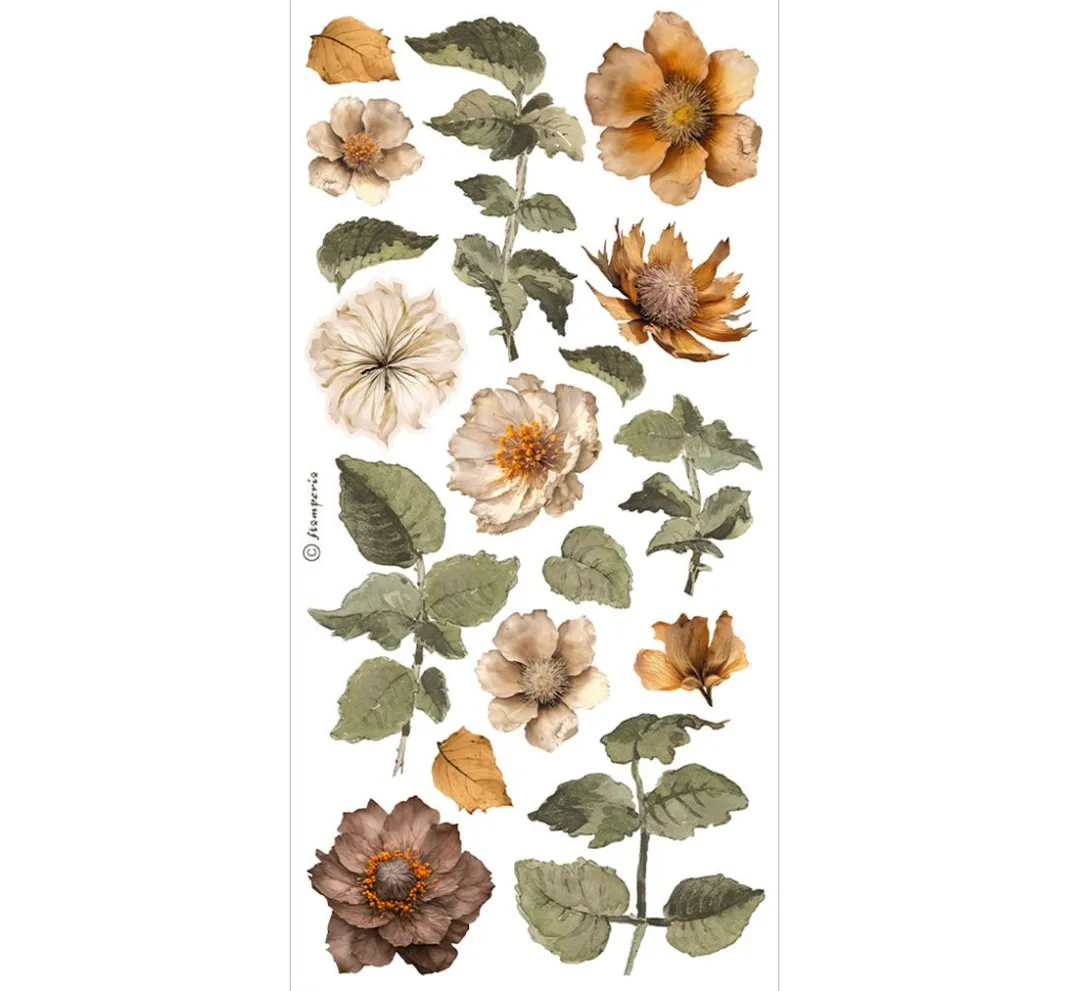 Stamperia Streuteile|Dekoelemente>Paper Cut-Outs "Golden Harmony"