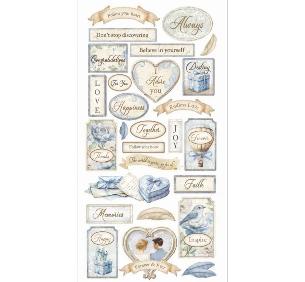 Stamperia Dekoelemente|Scrapbooking>Paper Cut-Outs "Timeless"