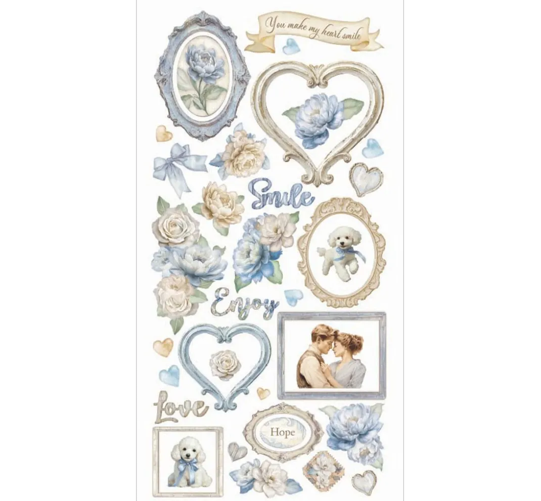 Stamperia Dekoelemente|Scrapbooking>Paper Cut-Outs "Timeless"
