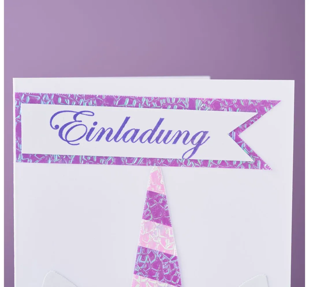 Kinder folia Spezialpapier & -Karton|Papier>Papier-Mix Irisierend "Crispy Rainbow"
