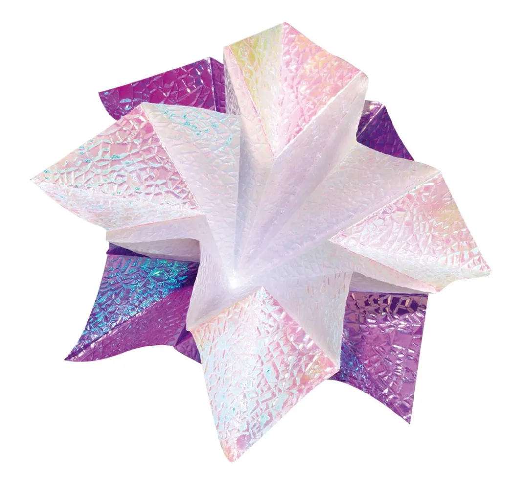 Kinder folia Spezialpapier & -Karton|Papier>Papier-Mix Irisierend "Crispy Rainbow"