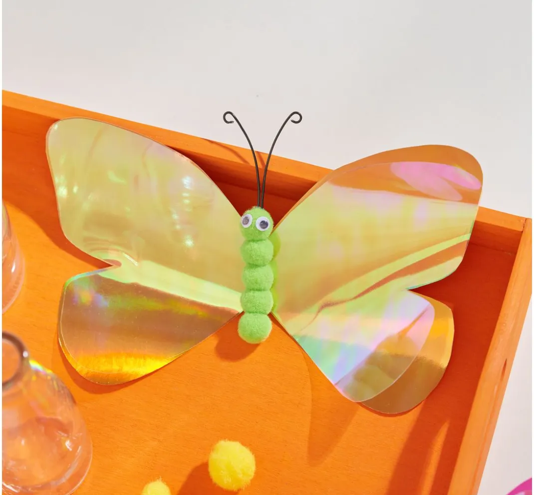 Kinder folia Spezialpapier & -Karton|Papier>Papier-Mix Irisierend "Crispy Rainbow"