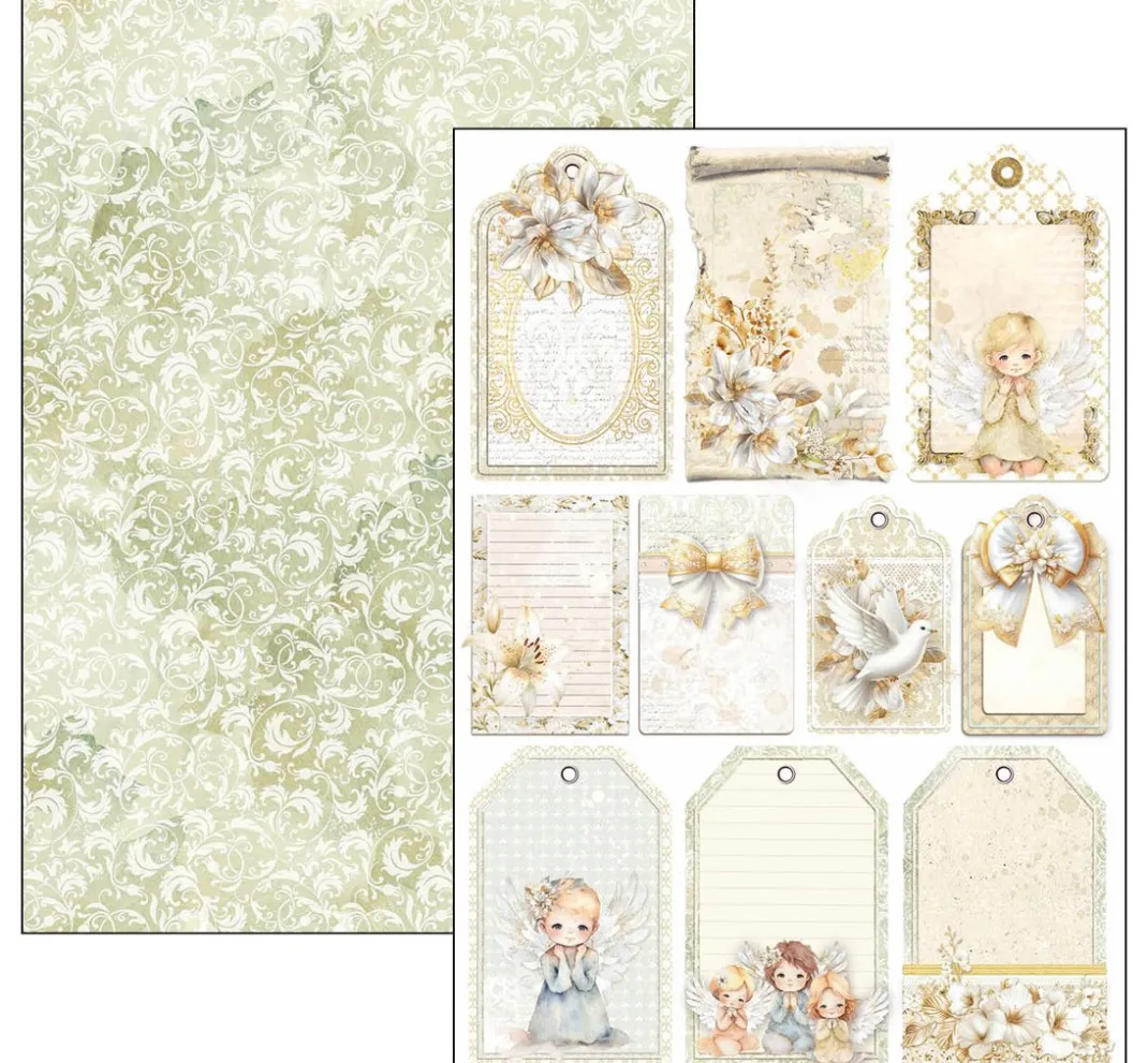 Ciao Bella Farb- & Motivblöcke|Scrapbooking>Papier-Set "Blessing Day"