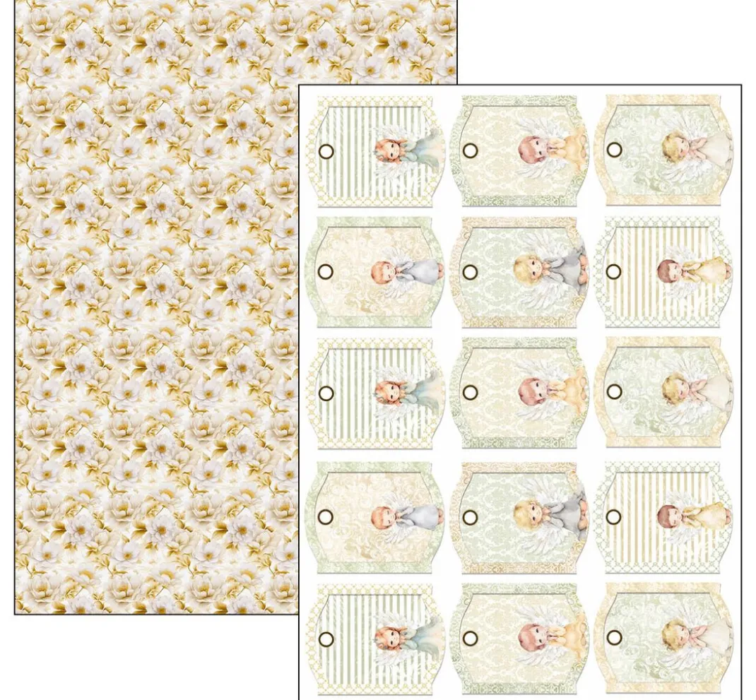 Ciao Bella Farb- & Motivblöcke|Scrapbooking>Papier-Set "Blessing Day"