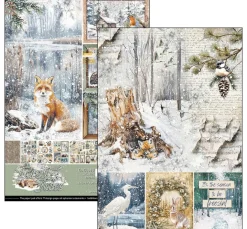 Ciao Bella Farb- & Motivblöcke|Scrapbooking>Papier-Set "Forest Tales"